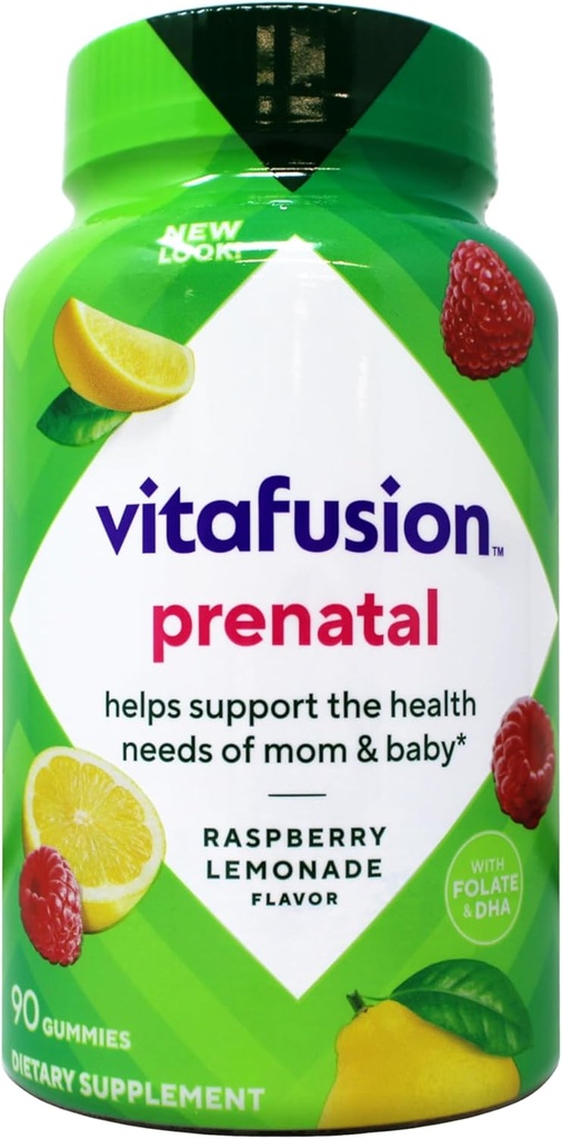 Vitafusion PreNatal Gummy Vitamīni, 90ct