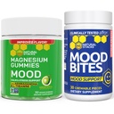 NATURAL STACKS Mood Bites + Mood Magnija Gummies Bandle - Pozitīvs Mood & Stress Atbalsts* - 60 Chewables