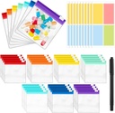 39 Pcs Pill Pouchs Zippered Pill somas ceļošanai Atkārtoti lietojami ar 28Pcs Mazu Pill Organizatora maisiņi un 10pcs Uzlīme medicīnas organizatora somas