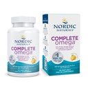 Nordic Naturals Complete Omega 3 Fish Oil Supplement 565 Mg EPA & DHA Supplement With Gla, Oa | Fish Oil + Omega 3 6 9 Dietary Supplement | Lemon flavor 60 Softgel