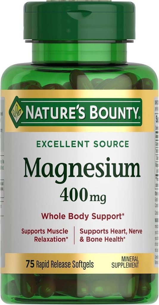 Dabas Bounty Magnijs 400 mg, Softgels, 75 ea - 2pc