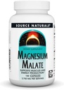 Avots Dabas Magnija malāts 3750 mg Per Serving Essential magnija Malic Acid Papildinājums - 100 kapsulas
