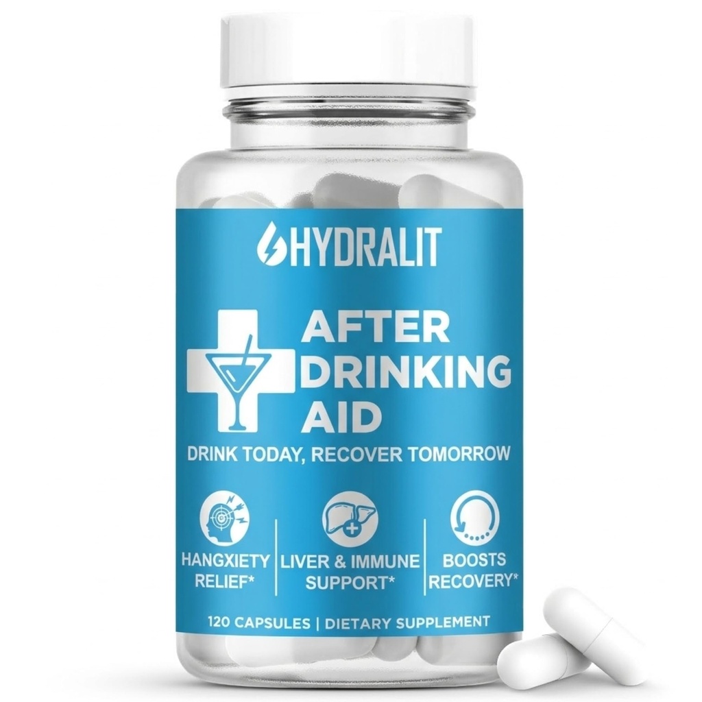 Pēc Dzeramā atbalsta papildinājums pirms spēles puse Tabletes Elektrolītu hidratācija DHM Milks Thistle Weekend Recovery Vitamīni Relief Formula Labāk rīti Alkohola Aknu Veselības Atbalsts 120 Kapsulas