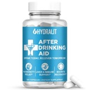 Pēc Dzeramā atbalsta papildinājums pirms spēles puse Tabletes Elektrolītu hidratācija DHM Milks Thistle Weekend Recovery Vitamīni Relief Formula Labāk rīti Alkohola Aknu Veselības Atbalsts 120 Kapsulas
