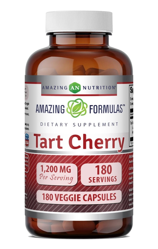 Apbrīnojami Formulas Tart Cherry 1200 MgPer Kalpošana 