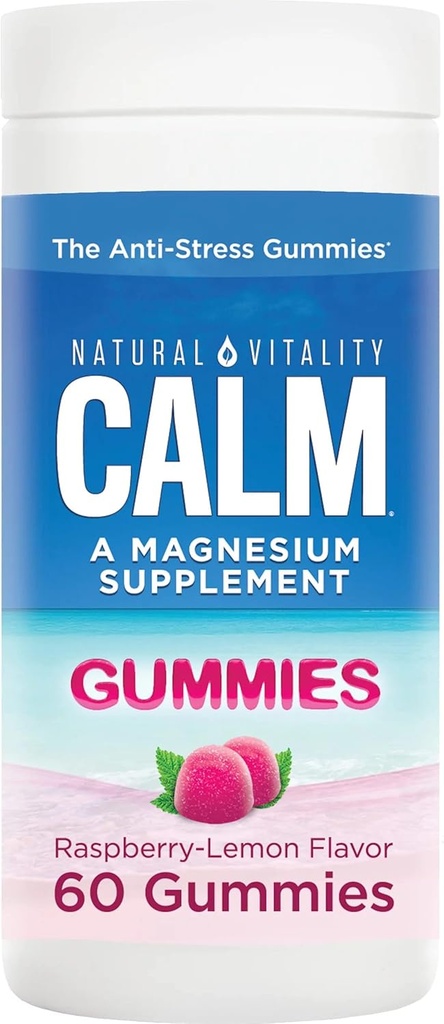jogi Calm Gumies, Magnija Papildinājums, Aveņu-Lemon Flavor, Convenient, Delicious Gumies: Dabas Vitality Calm Gumies pieaugušajiem Ir Great-Lasting Aveņu-Lemon Flavor 60 Gumijas