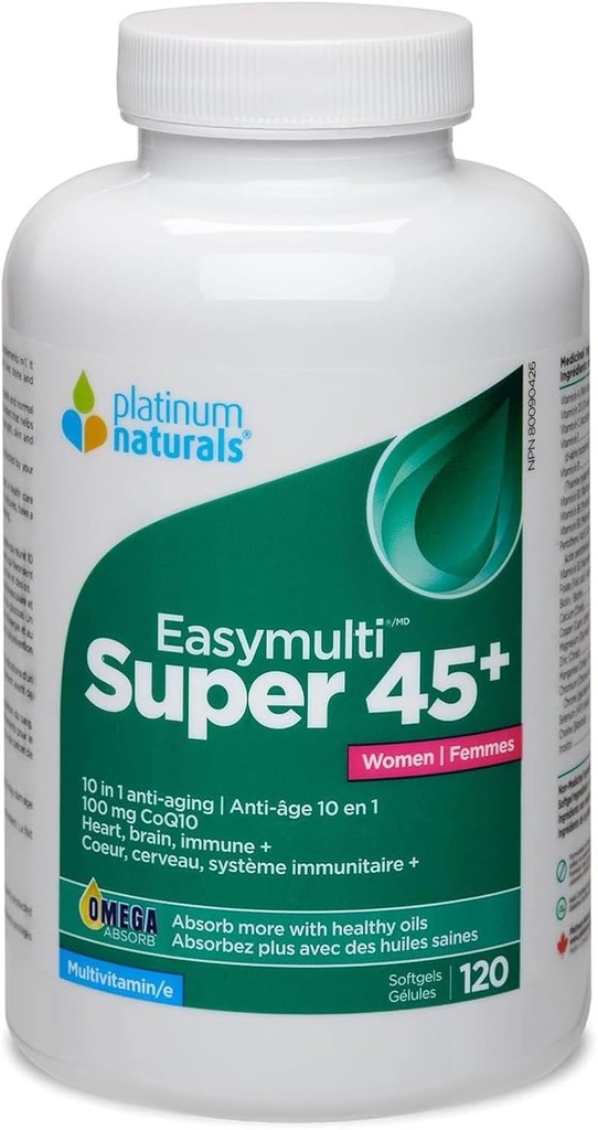 PLATINUM Super Easymulti 45+ sievietēm (120 sgels)