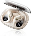 Ausu austiņas bezvadu austiņas - 5.4 Bluetooth Ausu Budes ar LED Digitālo displeju IPX7 Bezvadu Ausu austiņas Touch Control Gaisa vadītspēja Stereo Sound ar 18.2mm Drivers 80H Playtime