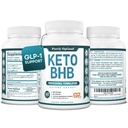 Tīri optimālas Keto BHB kapsulas – eksogēnas ketonu tabletes ketozes atbalstam, ilgstošai enerģijai, fokusam un metabolismam – sievietēm un vīriešiem, 60 kapsulas