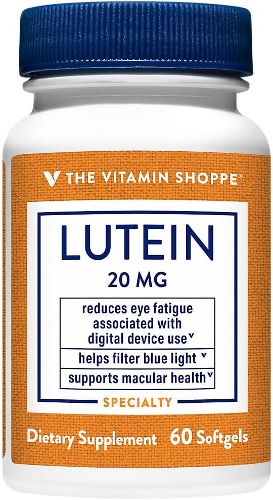 Vitamīna store Luteīns 20 MG (60 softgeli)