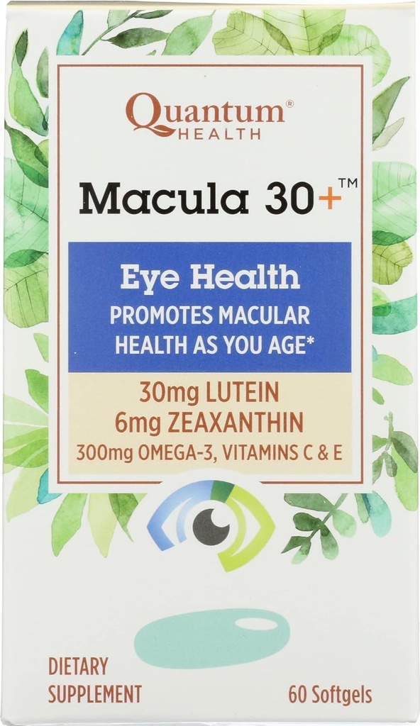 Macula 30+ acu veselība, 60 softgeli (1. iepakojums)