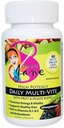 Skinny Jane Daily Daudz vitamīnu sievietēm – Atbalsta enerģiju, labsajūtu, un matu, ādas, nagus – Unikāls Auglis un Veggie Blend – 60 Viegli Norijiet šķidrās kapsulas