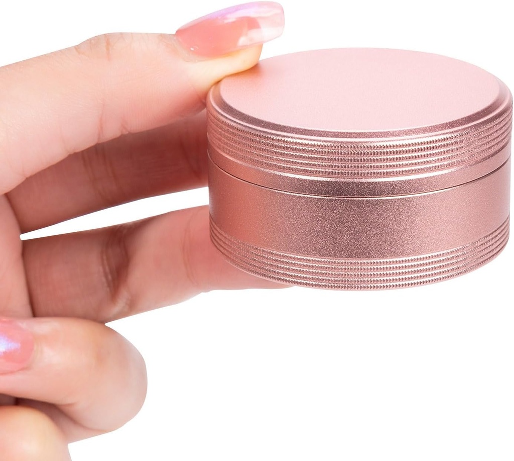 Metal Pill Container Pill Kaste - Ūdensnecaurlaidīgs Pill kaste ikdienas ceļojumiem, viena Pill Hplder kabatu Purse, Portatīvā medicīna Organizators, Ideāls Medikamentu zivju eļļas, Unikāls Dāvanu Rozā