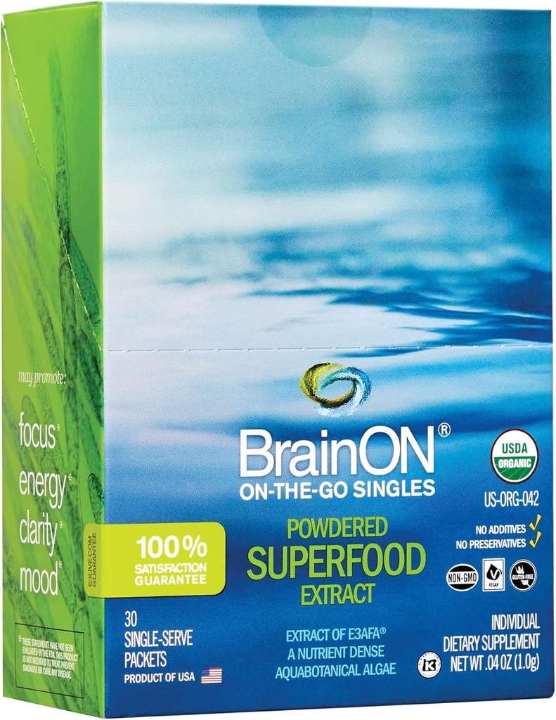 E3Dzīvas smadzenesOn On-The-Go-Singles, 30 skaitīšana, 1 Grams