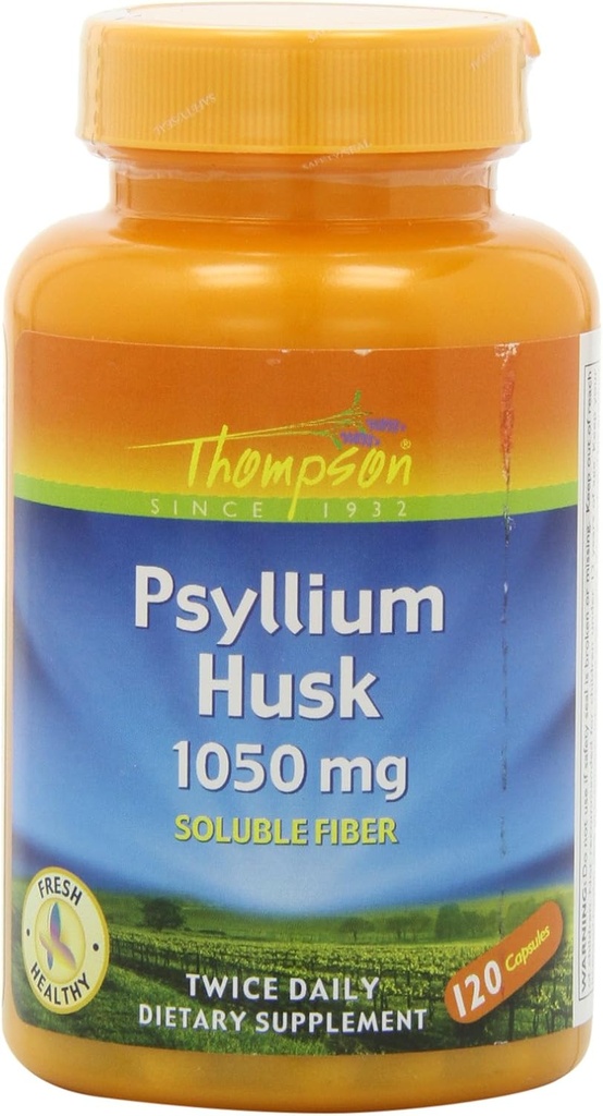 Tompsons Psillijs Husk, 1050 Mg, 120 kapsulas (2. iepakojums)