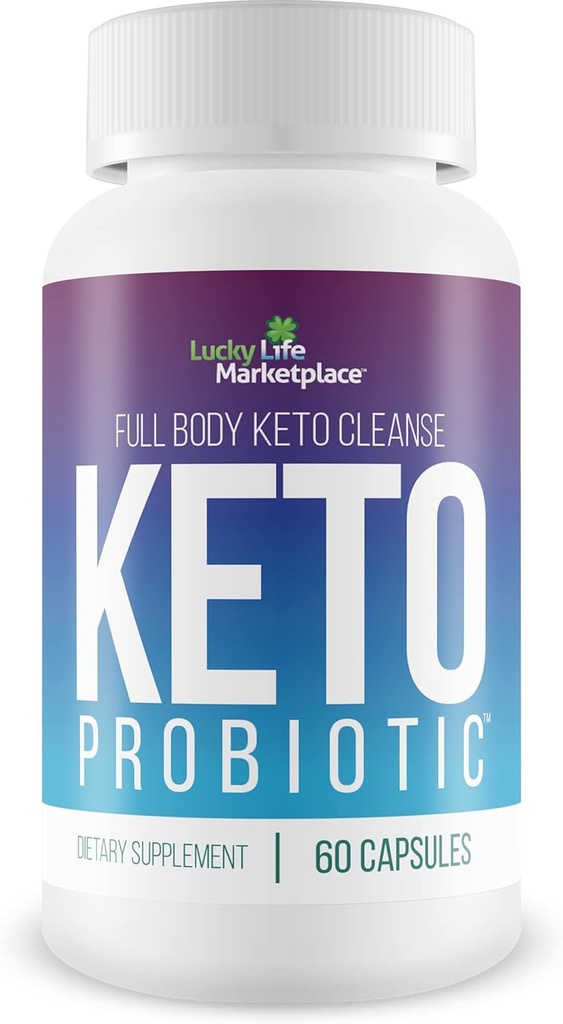 Keto Probiotikas - 40 miljardi Cfu - Veicināt Gremošanas veselība, Imūnā veselība, & Gut veselība - Keto Friendly Probiotikas - Pilna ķermeņa Keto Cleanse Aid - Samazināta uzpūšanās - Keto Probiotikas vīriešiem un sievietēm