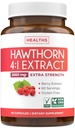 Super spēcīgs Hawthorn Berry Extract kapsulas - Hawthorn Berry papildinājums izgatavots no Extra Strength koncentrāta, lai atbalstītu sirds un gremošanas veselību - Vegan Non-GMO & Gluten Free (2 mēnešu piegādes)