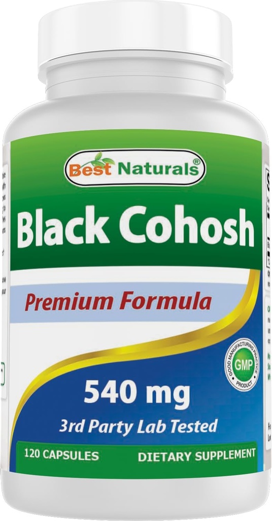 Labākā dabas Black Cohosh 540 mg 120 Kapsulas