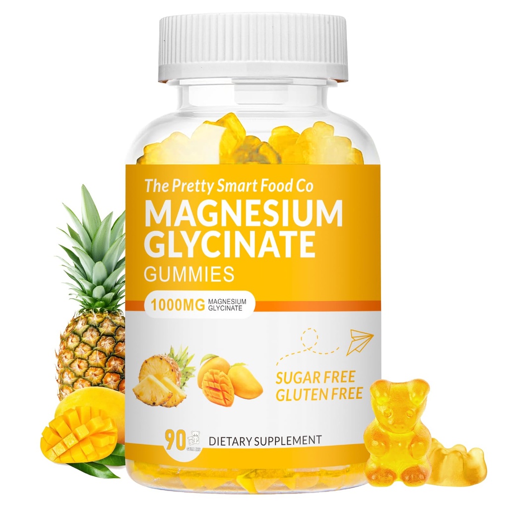 Magnijs Glicinate Gumies 1000mg - 90 Ct 