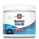 KAL magnija citrāts 600 mg ActivMix tūlītējs pulveris, magnija papildinājums veselīgai muskuļu funkcijai, relaksācija, nervu un cirkulācijas atbalsts, vegans, ne-GMO, bez lipekļa, aprox. 60 Serv, 7.9oz