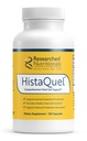 Pētīta uztura histaQuel - Dual-Action Histamine & Mast Cell Support Formula - Klīniski pētīta Flavonoid & Herbal Formula ar stinging Nattle & Black Cumin Seed Oil, 120 kapsulas
