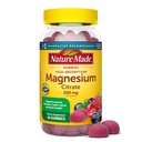 Dabu Made High Absorbcija Magnija citrāts 200 mg uz porciju, Magnija papildinājums muskuļu, nervu, kaulu un sirds atbalsts, 60 magnija gumijas, 30 dienu piegādes