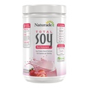 Naturade kopējais sojas olbaltumvielu pulveris - 13g proteīns un 150 kaloriji uz ne-GMO sojas - 0g Trans tauki - bez laktozes un glutēna - zemeņu kreme (13 Kalpo)