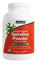 NOW pārtikas piedevas, Certified Organic, Spirulina pulveris, bagāts ar beta-karotīnu (Vitamīns A) un B-12 ar dabā sastopamām GLA & Chlorophyl, 1-Pound