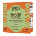 Herbs Etc. Alerģijas ReLeaf sistēma - Sezonāls diskomforta papildinājums - Nodrošina atbalstu šķaudīšanai un niezošām acīm - Atbalsta Sinus funkciju - 60 Softgels, 60 tabletes (60 Servē)