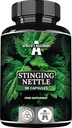 APOLLO'S HEGEMONY Stinging Nattle 500 mg - Augsta stipruma ekstrakts DER 4:1, 90 Vegan kapsulas, 3 mēnešu piegādes, augu papildinājums, lai atbalstītu sirds un asinsvadu veselību