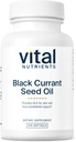 Vitālie barības līdzekļi - upeņu sēklu eļļa - Essential Omega 6 Taukskābes - Satur Gamma Linolēnskābi (GLA) - Kartilāža, locītavas un nervu funkcijas atbalsts - 100 softgeli uz pudeli