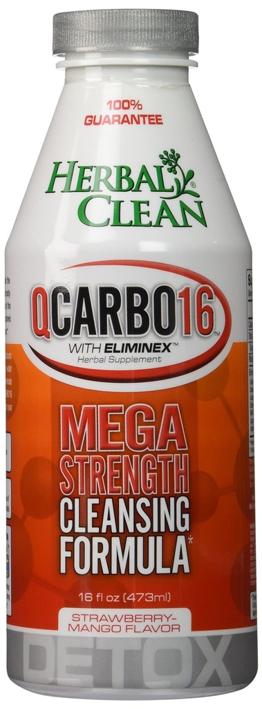 Augu tīrie BNG Enterprises Q Carbo Liquid Straw Drinks, Mango, 16 Ounce