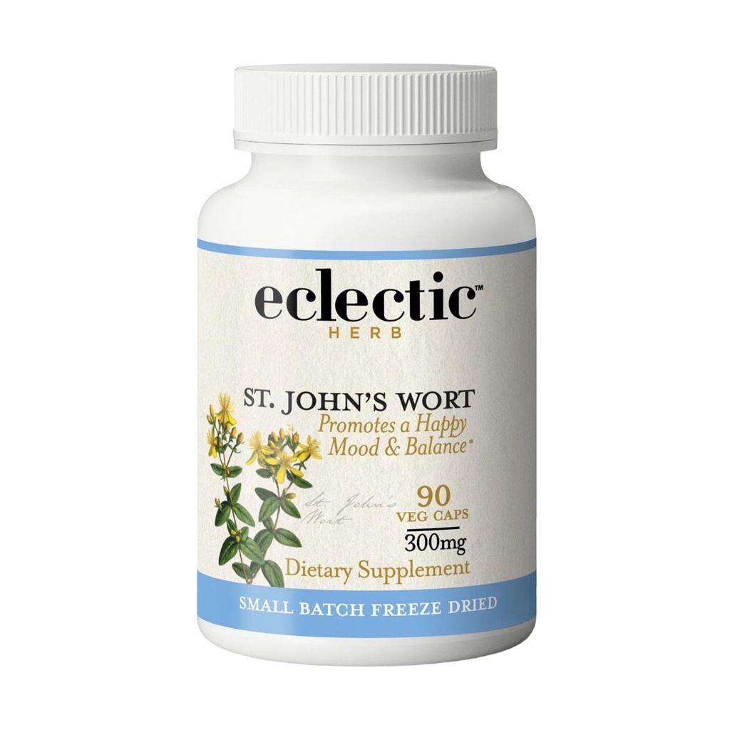 Eklektiskais institūts Raw Fresh Freeze-Dried ne-GMO St. John's Wort -  
