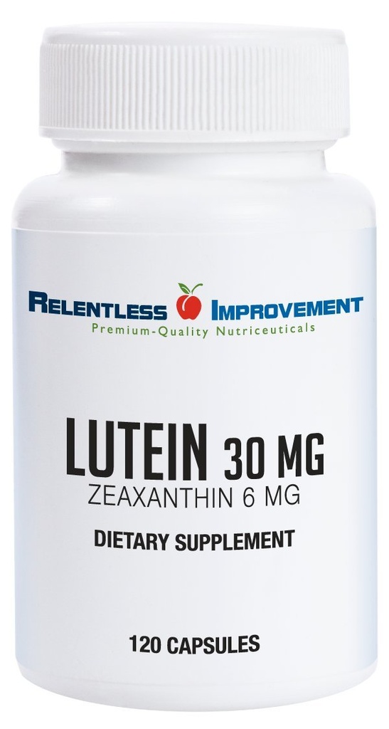 Augsta potence 30mg Lutein Plus 6mg Zeaxanthin 120 Vege-Capsules Dabīgs Marigold Extract for Eye Health