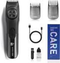 SUPRENT Regulējams Beard Trimmer vīriešiem, Bezkorda elektriskais Beard Trimmer ar Precision Dial, USB Uzlādējams Garuma iestatījumi Mustache Trimmer vīriešiem Dāvanas (Melns)