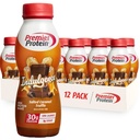 Premier Protein Indulgence Protein Shake, 30g Protein, 3g Cukurs, Sāls karameļu trifele, 11, 5 fl oz, iepakojumā pa 12