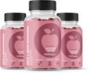 (3 Pack) Svelte ACV Gummies Advanced Formula, Svelte Gumies 1000mg, 180 Count