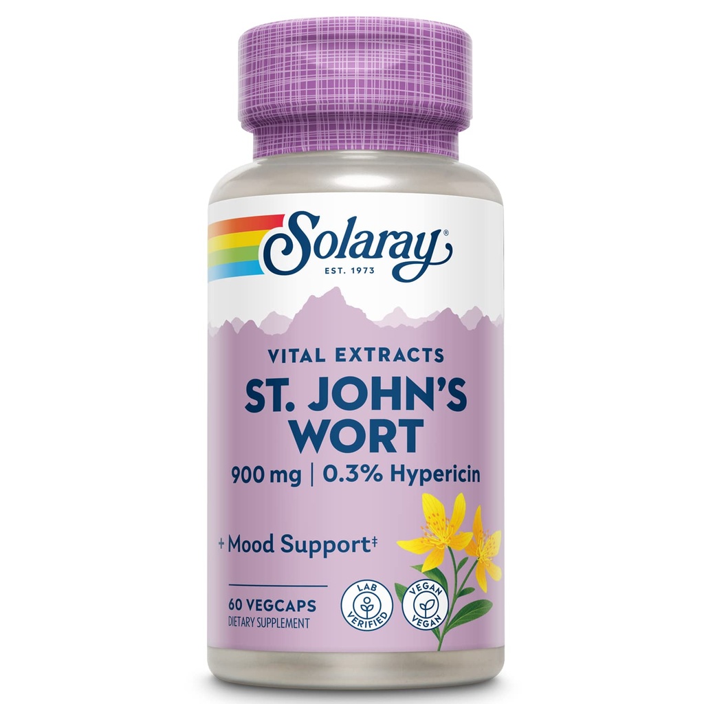 SOLARAY asinszāle Aerial Extract 450mg Two Daily 