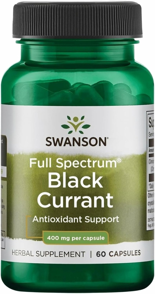 Swanson Pilna spektra upenes 400 Milligrami 60 kapsulas
