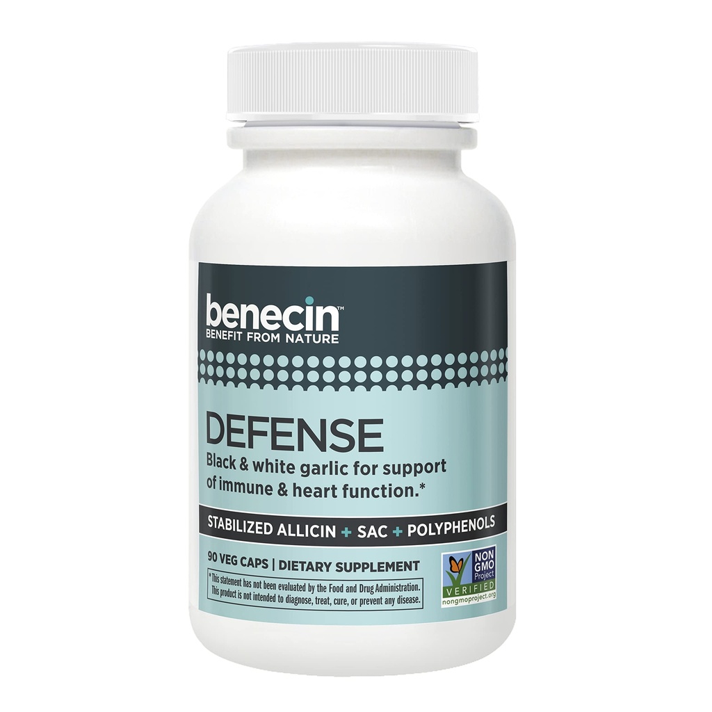 Benecin Defense 1500 μg Stabilizēts Allicin uz kapsulām 