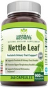 Augu Secrets Nattle Leaf 900 Mg Per Servē 240 kapsulas papildinājums - Atbalsta Urīnceļu un prostatas - Atbalsts Upper Respiratorā veselība