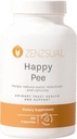 ZENZSUAL Happy Pee – Urīnceļu uzturs ar organisko dzērveni un D-mannozi - visaptverošs UTI sāpju atvieglošanas atbalsts sievietēm - 120 kapsulas