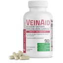 Bronson VeinAid Diosmin 1000 mg DiosVein Varikoze Vein Complex ar Venocin & Centellin, 90 Veģetārās kapsulas