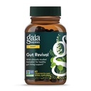 Gaia Herbs Gut Revival - augu Digestive papildinājums, lai atbalstītu Gut Health - Ražots ar Astragalus, Gotu Kola, Jujube & More - bez piena, sojas un glutēna - 60 Vegan kapsulas (60 Kalpo)