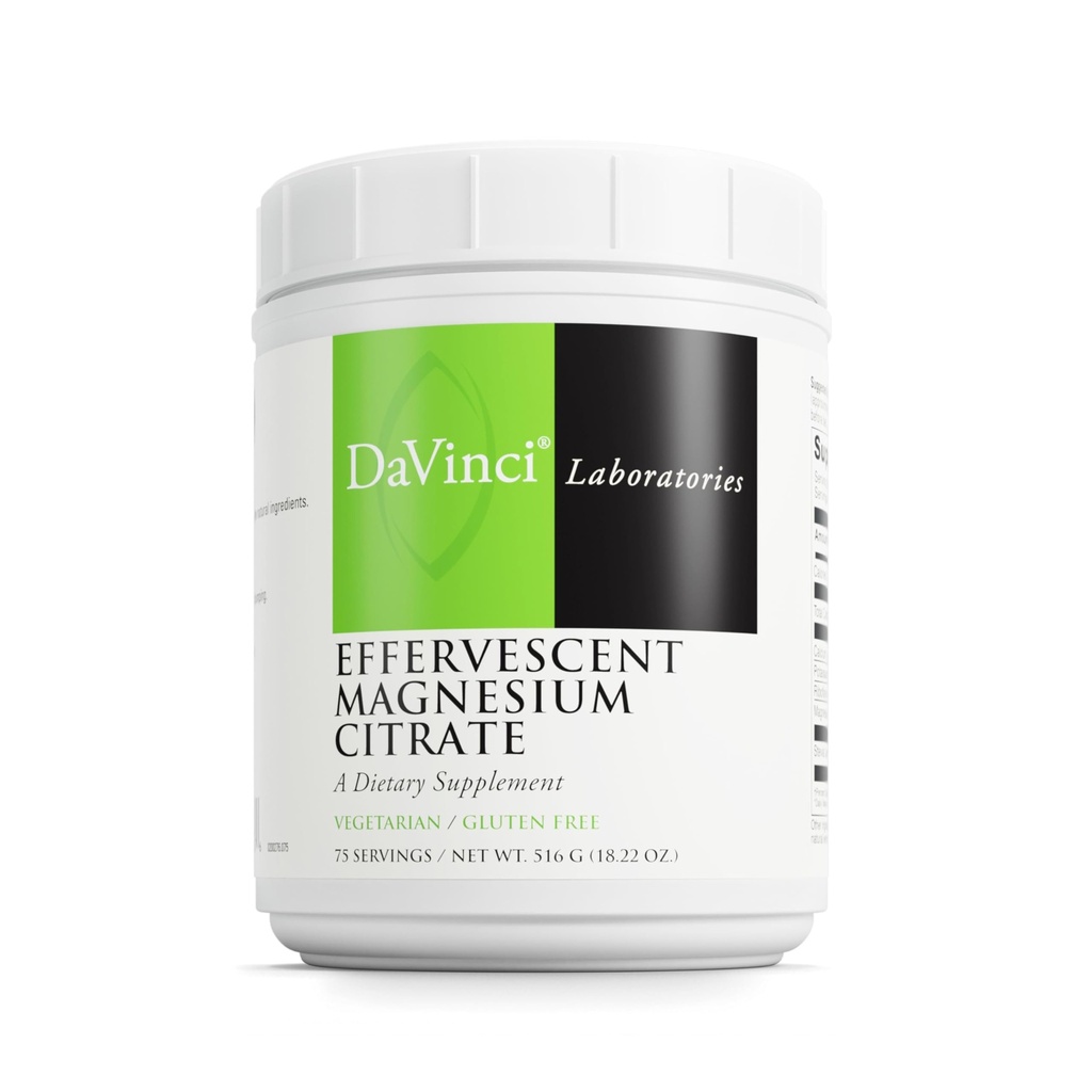 DaVinci Labs - Putojošs Magnija Citrāts - 75 Kalpo 18.22 Oz