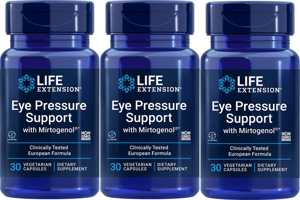 Life Extension Acu spiediena atbalsts ar Mirtogenol,Vcaps 30 skaits (3. iepakojums)