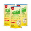 Almased Vanilla Meal Replacement Shake - Low-Glycemic High Plant Base Protein Pulveris - Uztura Svars Veselības Papildinājums - Vanilla Flavor - 17,6 oz (1,1 Pound (3 Pack))