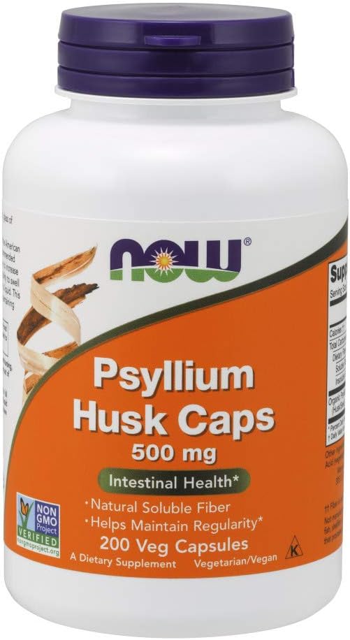 Psillijs Husk 500mg, 200 kapsulas (iepakojums no 3)