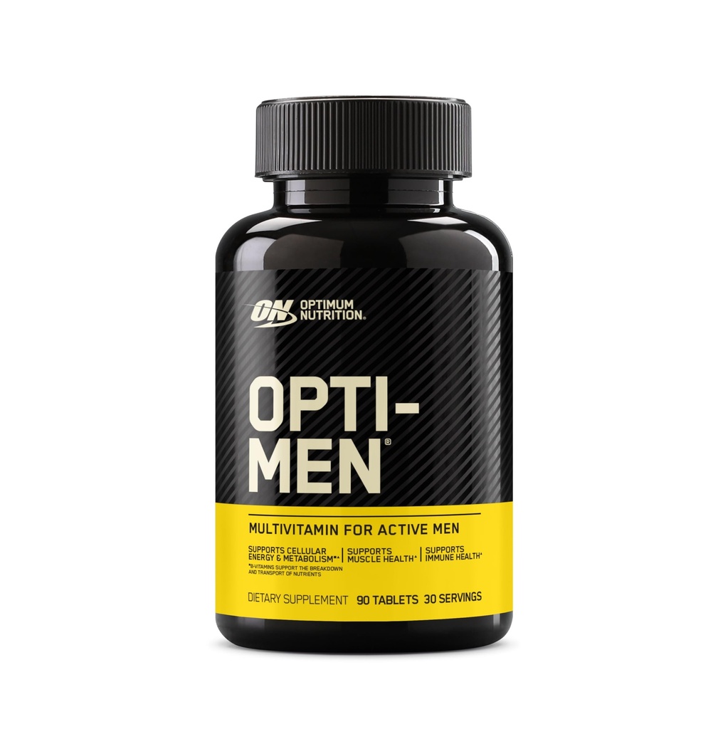 Optimum Nutrition Opti- Men Multivitamīnu tabletes Iepakojumā 90 (iepakojumā var būt)