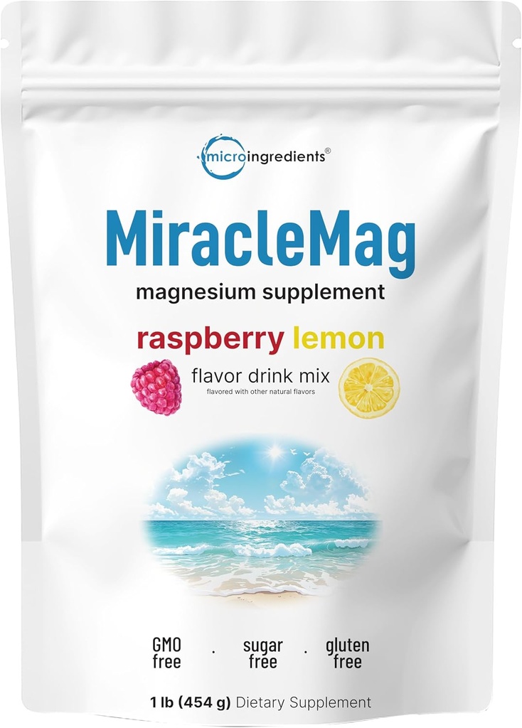 BrīnumsMag Calm Magnija Pulveris, 1lb 